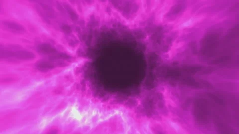 Glowing Organic Vortex Spinning Animation Loop Purple Stock Footage 146701444