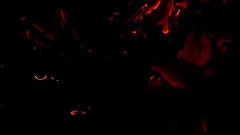 Glowing paper edge on black background Video stock 128206728