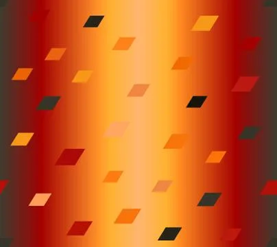 Glowing parallelogram pattern. Seamless vector background Stock Illustration