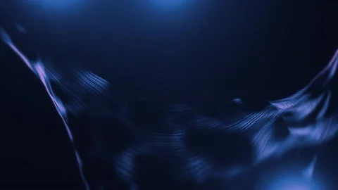 Glowing particle background that creates curves and 3D textures Stock Footage 221706039