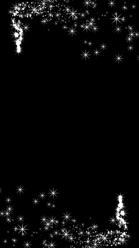 Glowing Particle Border Stockbeeldmateriaal 335827592