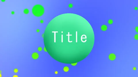 Glowing particle effect introduction 스톡 After Effects