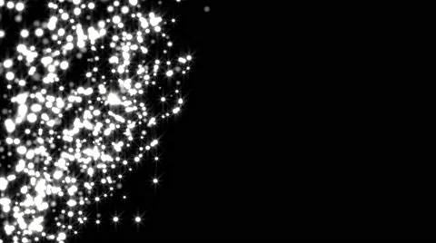 Glowing  particle in random direction  3D render abstract background  animati Stock Footage 65256025