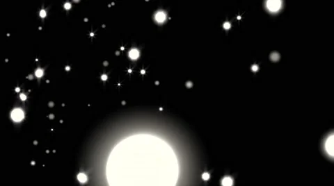 Glowing particle in random direction  3D render abstract background  animatio Stock Footage 65276748