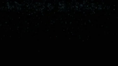 Glowing particle star in random direction with bounce on spotlight ground abs Stock Footage 65292690