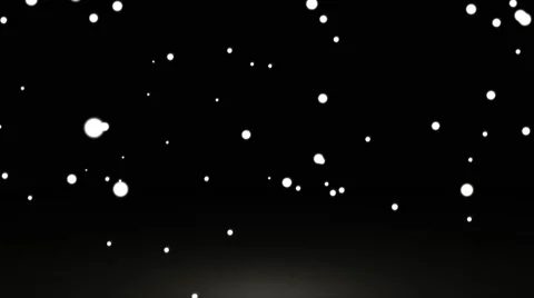 Glowing particle star in random direction with bounce on spotlight ground abs Stock Footage 65292749