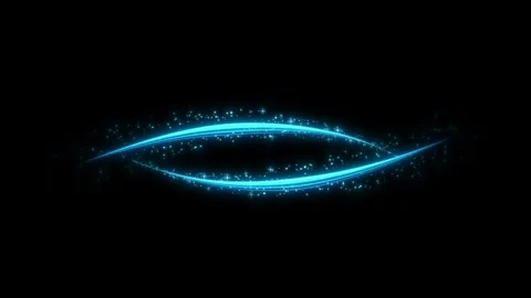 Glowing Particle Trail Motion Background Stock Footage 316879374