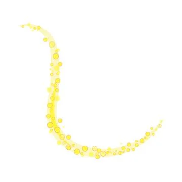 Glowing particle trails creating dynamic abstract light movement Stock Illustration