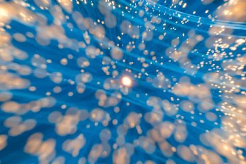 Glowing particles and lines with dark background,3d rendering. 스톡 일러스트