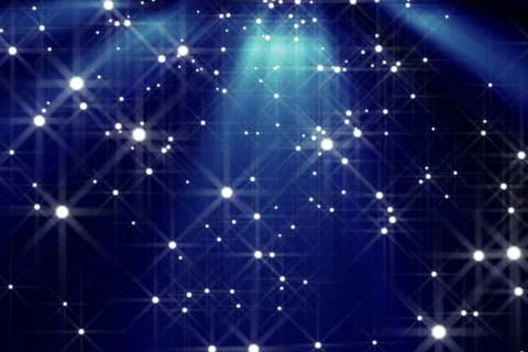 Glowing particles background loop Stock Footage 599883