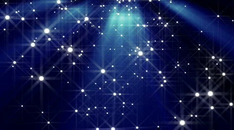 Glowing particles background loop Video stock 600011