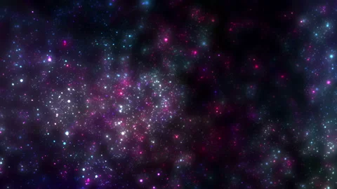 Glowing Particles Background Loop Video stock 137932528