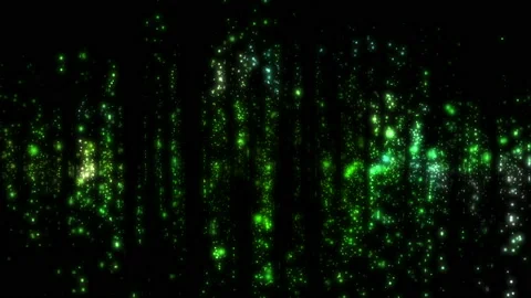 Glowing Particles Background Loop Vídeos de archivo 138258600