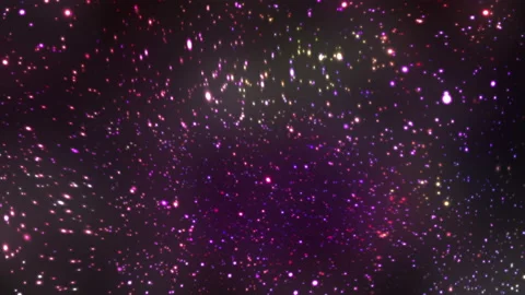 Glowing Particles Background Loop Stock-Footage 138260344