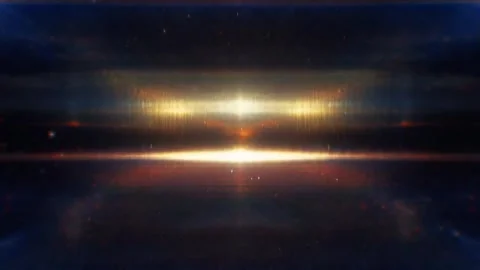 Glowing Particles on Black Background | 4K Abstract Glitter Effect Stock Footage 299152867