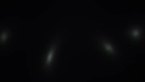Glowing particles on black background. Stock Footage 334527954