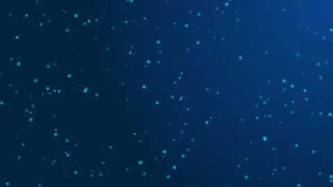 Glowing particles blue background abstract digital bokeh effect sparkling Stock Footage 328305565