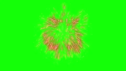 Glowing particles burst on green screen background Видео 337634490