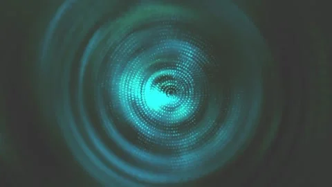 Glowing Particles Circling Loop 스톡 동영상 221343288