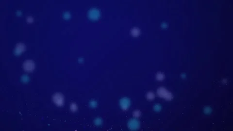 Glowing particles drift in a wave like plane in a seamless loop Stock Footage 341401822