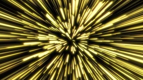 Glowing particles explosion glow flash yellow golden image 8K illustration Stock Illustration