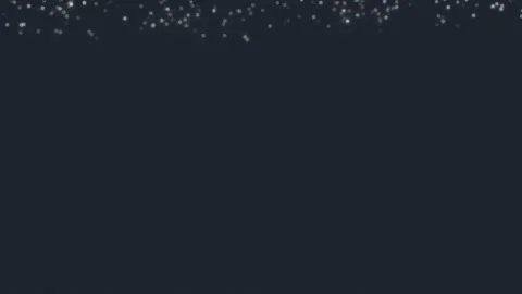 Glowing particles falling down like a snow. Stock Footage 99357110
