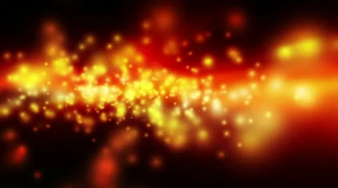 Glowing Particles Stock Footage 18947091
