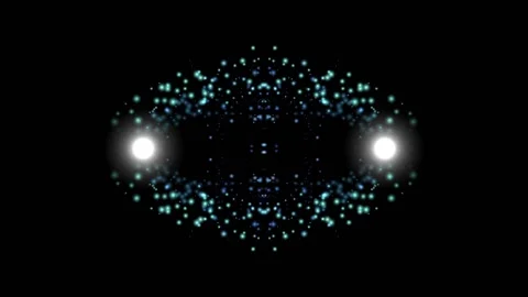 Glowing Particles 스톡 동영상 221495913