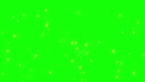 Glowing particles on green screen background Stock Footage 337924247