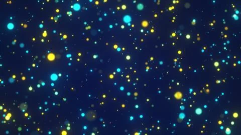 Glowing particles 库存插图