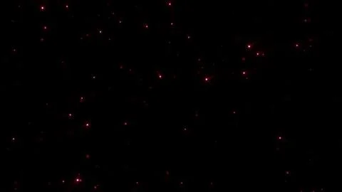 Glowing particles with light trails on a black background, evoking cosmic m.. Stock Illustration