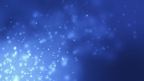Glowing particles soar into the sky Stock Footage 226086599