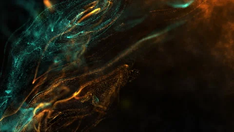 Glowing Particles Title Background V3 Stock Footage 158000274