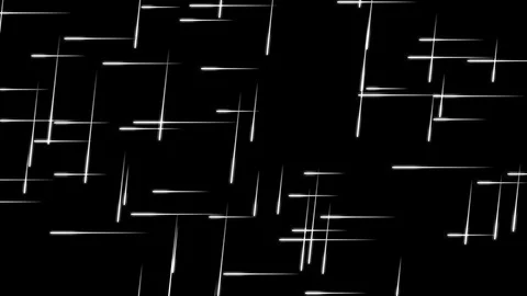 Glowing Particles with Traces Stock Footage 95447797