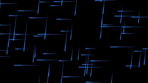 Glowing Particles with Traces Stock Footage 95447906