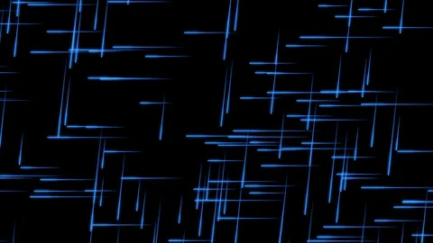 Glowing Particles with Traces Stock Footage 95448949