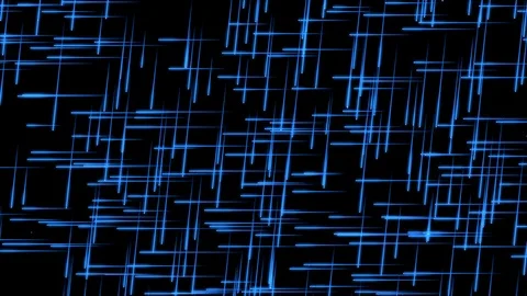 Glowing Particles with Traces Stock Footage 95451027