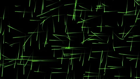 Glowing Particles with Traces Stock Footage 95464275