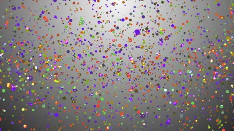 Glowing particles wall dream background colorful Stock Footage 87670630