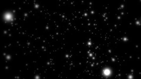 Glowing Particles Zoom In Animation Abstract Space Light Background 動画素材 331216074