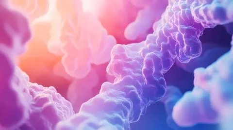Glowing Pathways in Intestines and Absorption Processes Stock Illustration