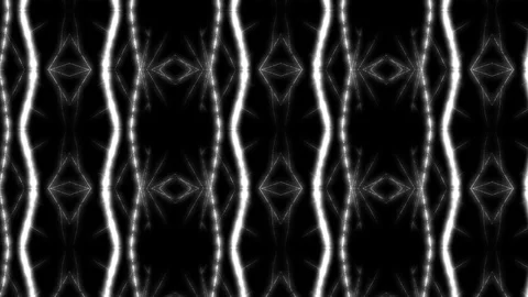 Glowing pattern on the black background Stock Footage 81614328