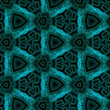 Glowing Pattern イラスト素材