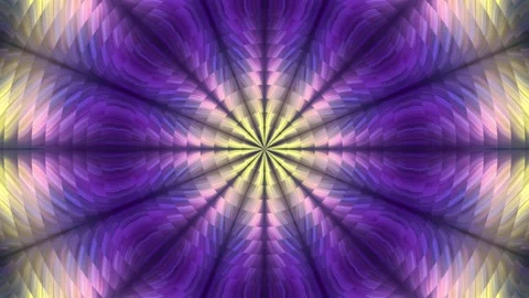 Glowing pattern in purple and yellow colors Stock Footage 212458514