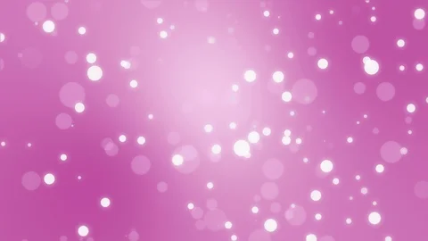 Glowing pink bokeh particle background Video stock 104837633