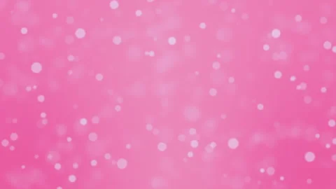 Glowing pink bubbles bokeh background Stock Footage 260424380