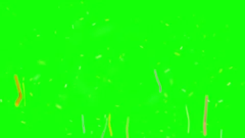 Glowing pink circle on green background with dynamic light streaks 스톡 동영상 337449973