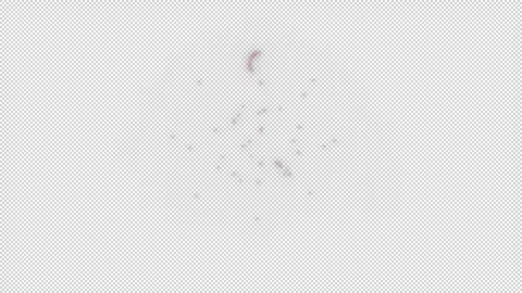 Glowing Pink Geometric Network Symbol Stock Footage 320793369