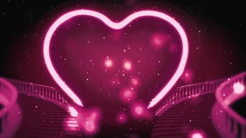 Pink Glitter Heart Stock Video Footage, Royalty Free Pink Glitter Heart  Videos