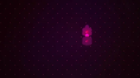 Glowing pink light on dark background. Stock Footage 337471053